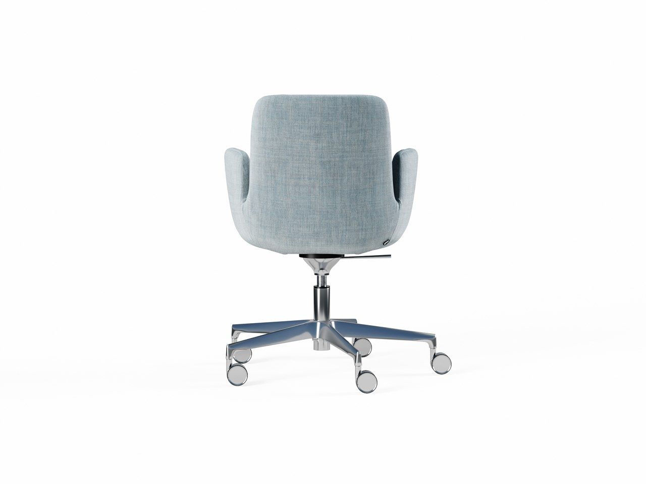 5 спиц ткань офисное кресло с подлокотниками и колесами FREZZA цветок лотоса ARCH-00135148 - Вид №3