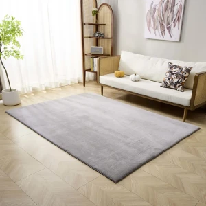 Ковер Cashmere 200x300 см микрофибра XMR-03 цвет светло-серый