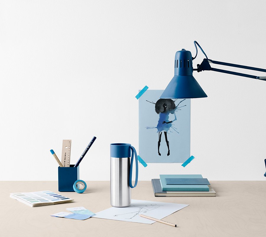 Термос 350 мл темно-синий To Go EVA SOLO ДИЗАЙНЕРСКИЕ 00-3871783 Синий  - Вид №5