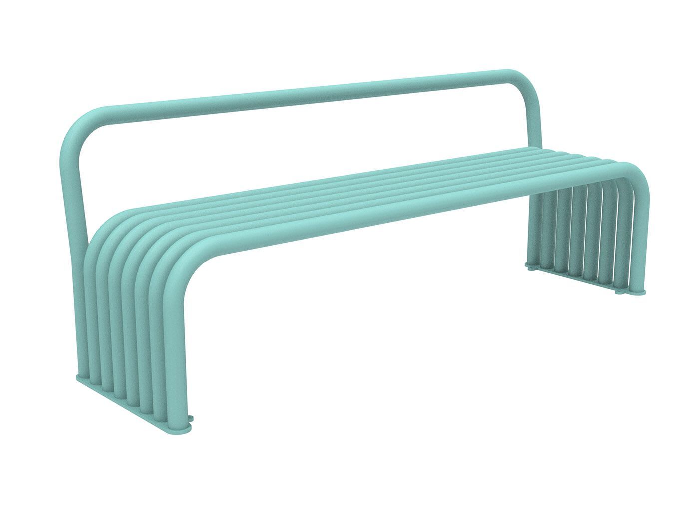 Скамья со спинкой Lazzari BENDER ARCH-00127140 - Вид №9