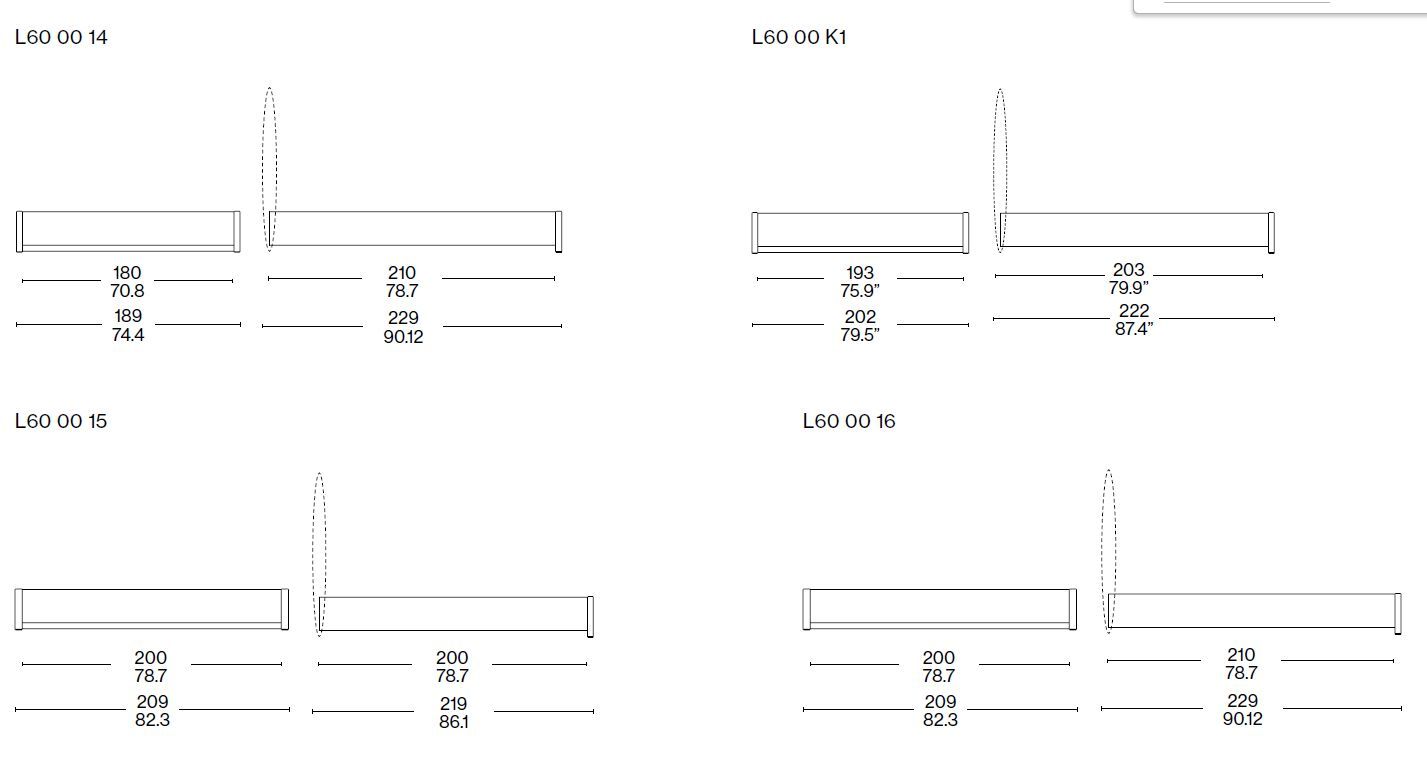 Кровать с мягким изголовьем CASSINA Bio-mbo ARCH-00114830 - Вид №5