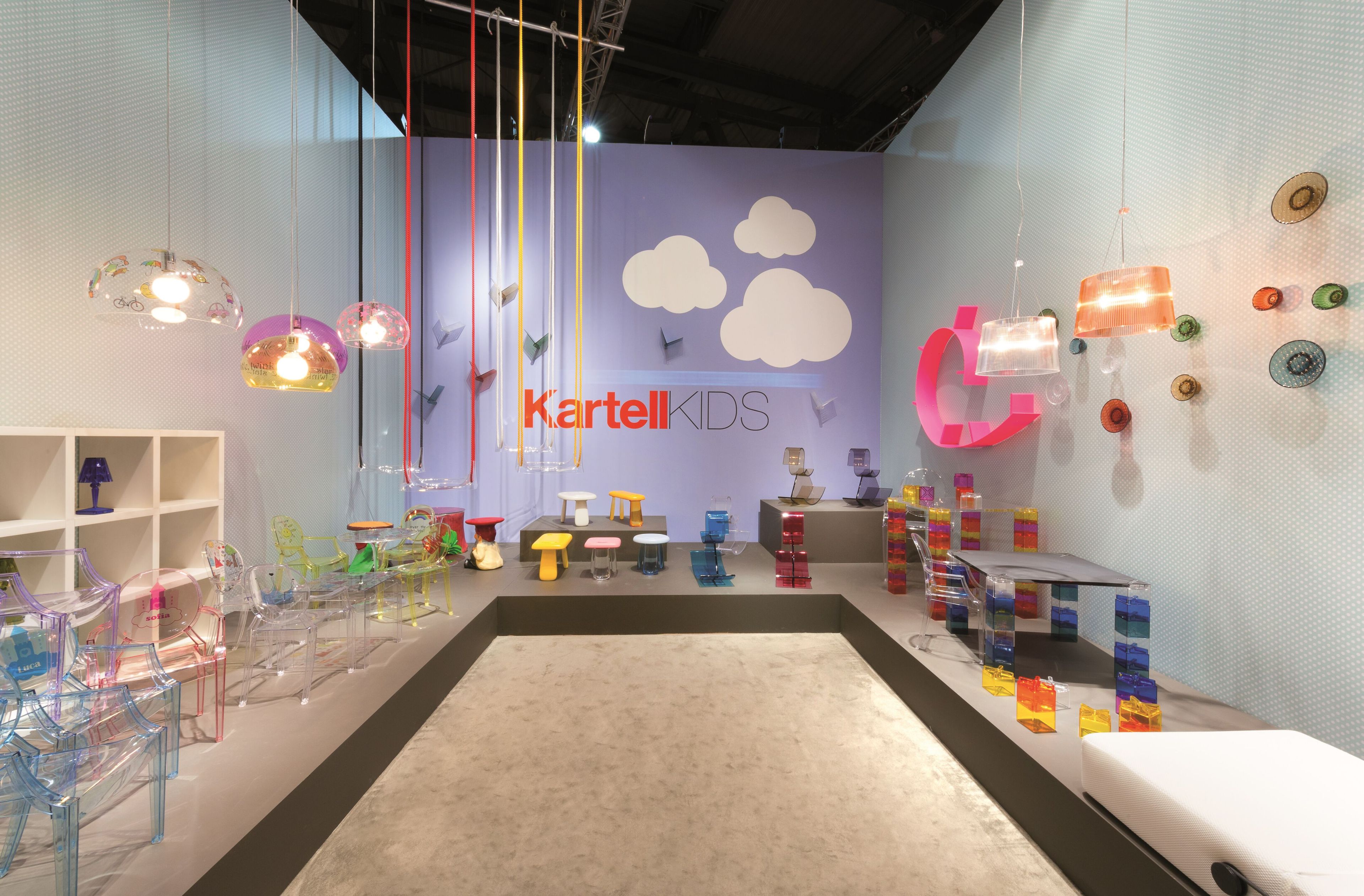 Детский стул из поликарбоната с подлокотниками Kartell Ghost ARCH-00143264 - Вид №2