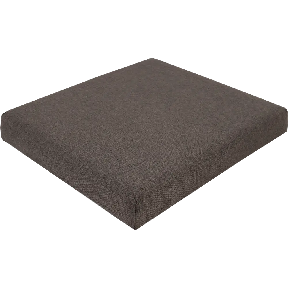 Подушка на сидение Рогожка 34x38 см полиэстер цвет графит 82640914 STLM-2141992 Santreyd Kub - Вид №1