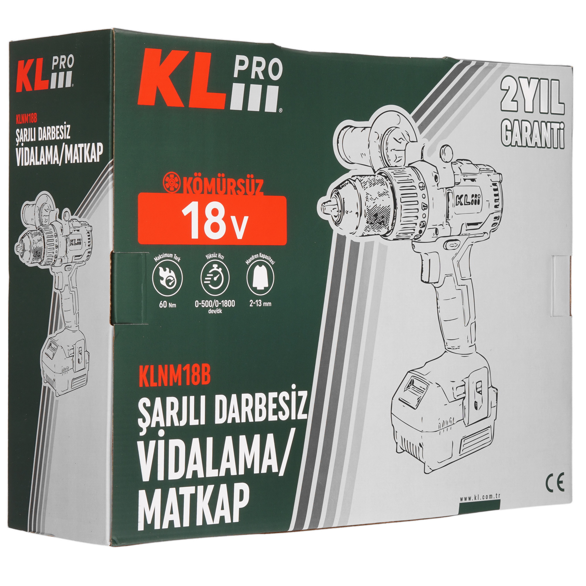 Дрель-шуруповерт KLPRO KLNM18B-20 9154016 STDN-0069209 - Вид №10