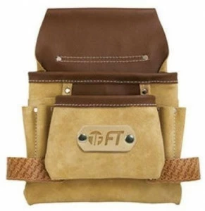 FT Сумка Carpenter из коричневой кожи  10002