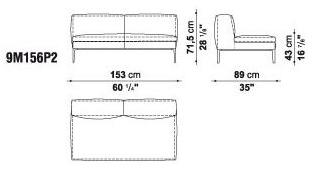 B&B Italia Секционный угловой диван в коже Michel sun-id-1423075 - Вид №16