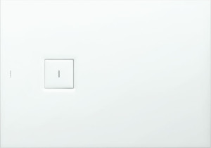 H2134410350001 Душевой поддон, материал Marbond, прямоугольный, слив сбоку LAUFEN PRO