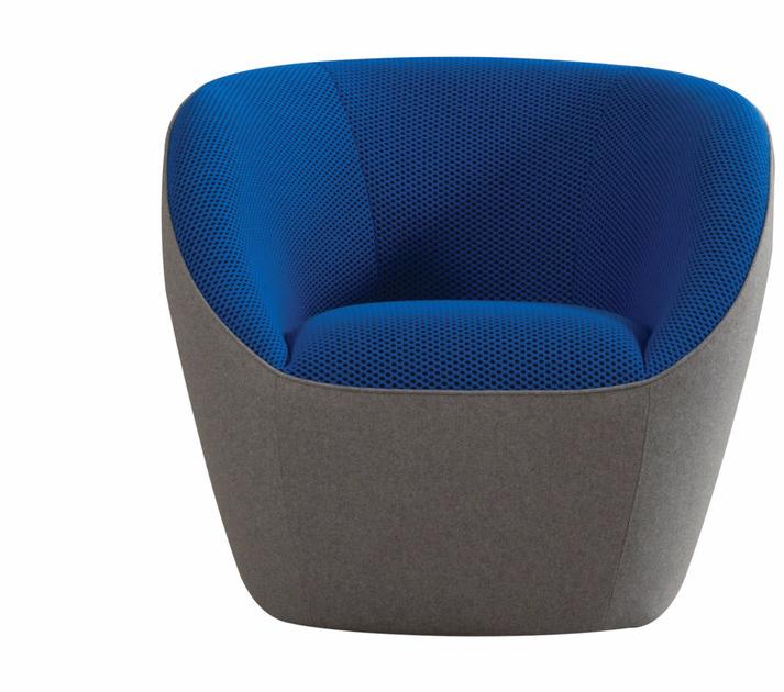 Roche Bobois Кресло из ткани с подлокотниками Edito sun-id-1448359 - Вид №1