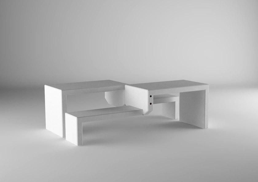 Manufatti Viscio Стол для общественных мест из реконструированного камня sun-id-1457700 - Вид №1