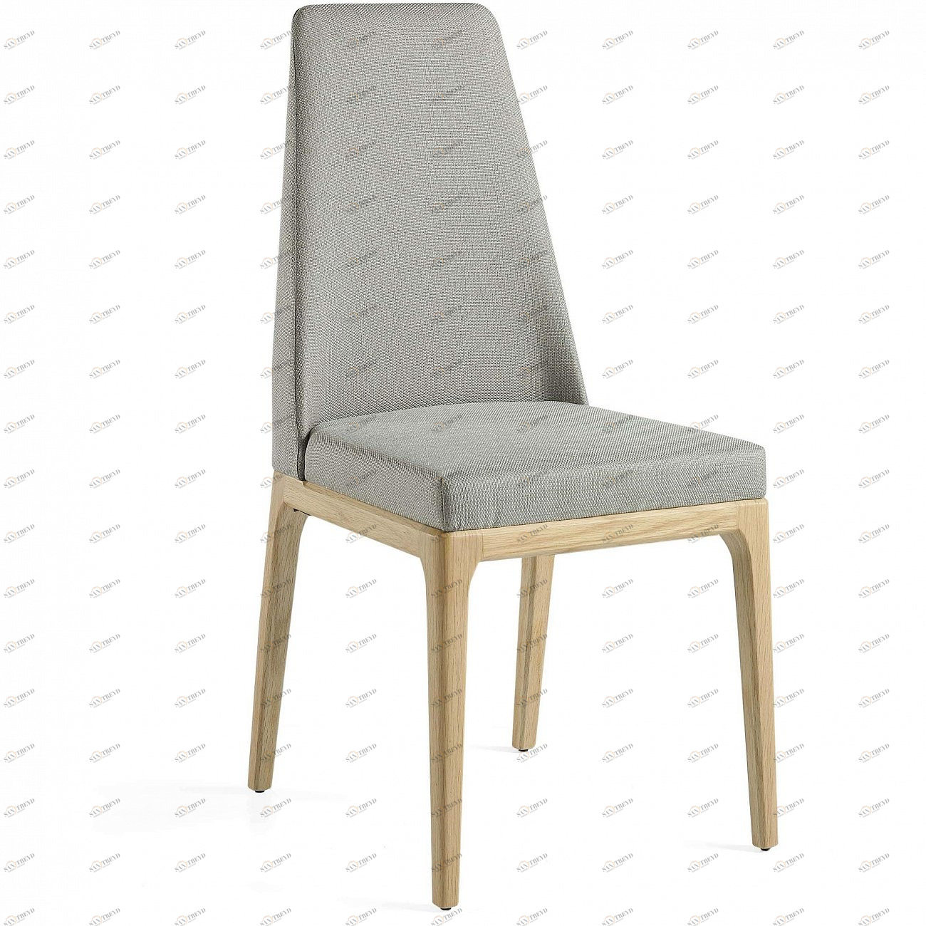 Мягкий стул CPMK127 от Angel Cerda ANGEL CERDA  241831 Серый 