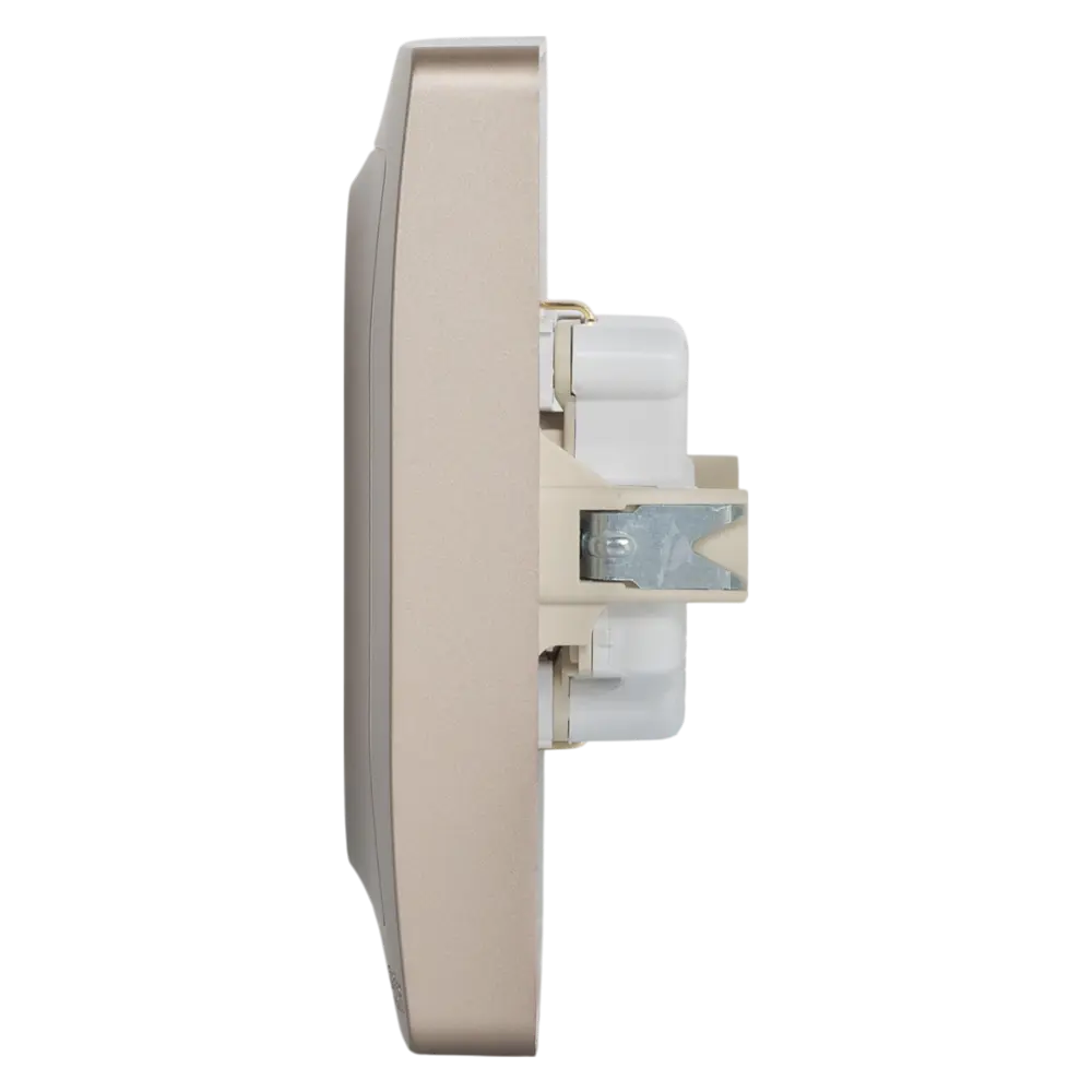 Розетка двойная встраиваемая Systeme Electric Blanca с заземлением со шторками цвет титан 86728848 STLM-2182332 - Вид №3