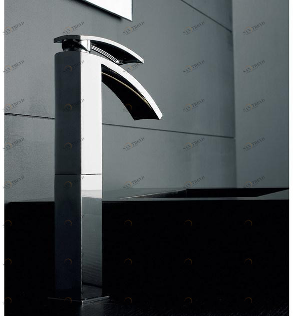 ZAZZERI Смеситель для умывальника, однорычажный, на столешницу, на одно отверстие Moon sun-id-1407635