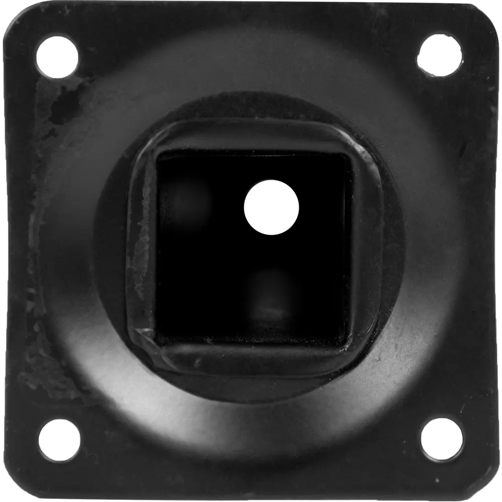 Ножка для мебели квадратная 300 мм сталь цвет черная ELEMENT STLM-2078754 - Вид №3