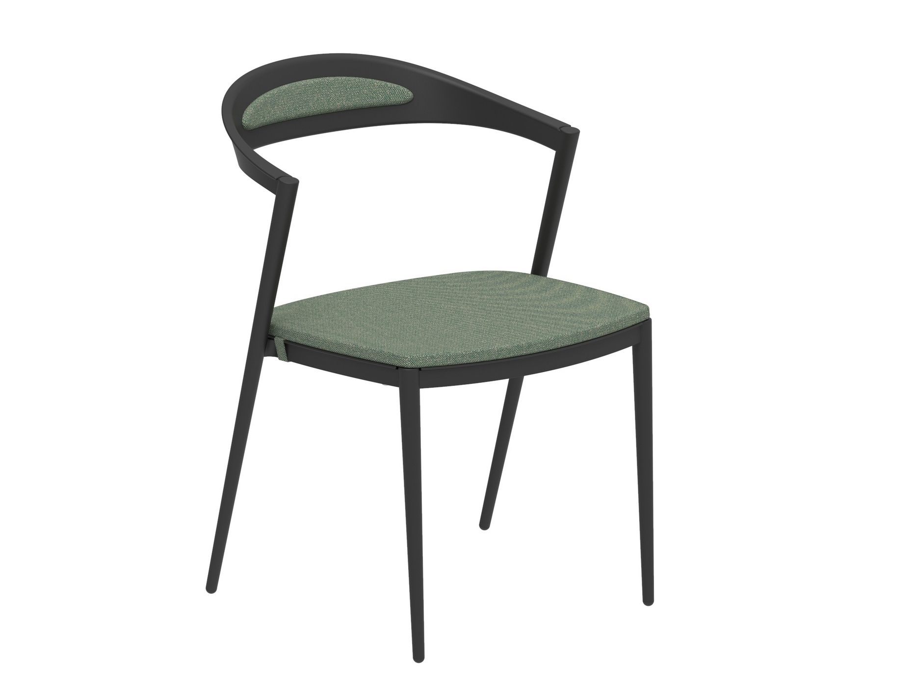 Алюминиевый садовый стул со встроенной подушкой Royal Botania Styletto ARCH-00135237 - Вид №10