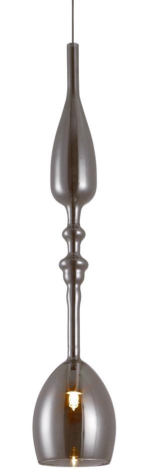 Подвесной светильник Crystal Lux Lux New SP1 C Smoke CRYSTAL LUX LUX NEW 275738 Дуб  - Вид №1