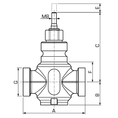 2125 01 00 VLE122Насосные группы » Esbe серии VLE100, VLE200  - Вид №1