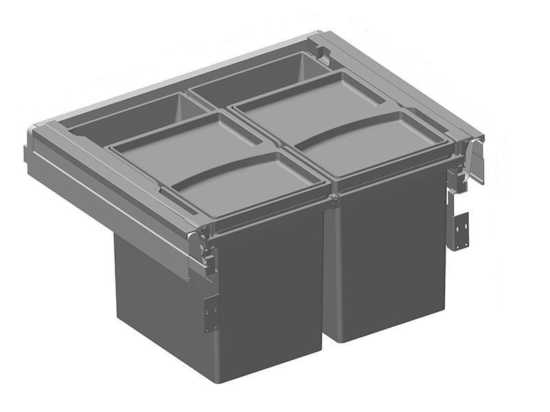 Система сортировки мусора ALBIO 50 SET 2X17L+2X1 L Alveus 1107928