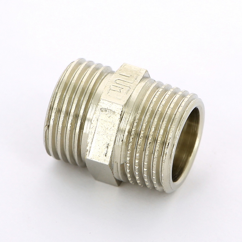 Корпус для муфты обжим-Н никелированный TIEMME 1/2"х1/2"(16)K 1640002 - Вид №1