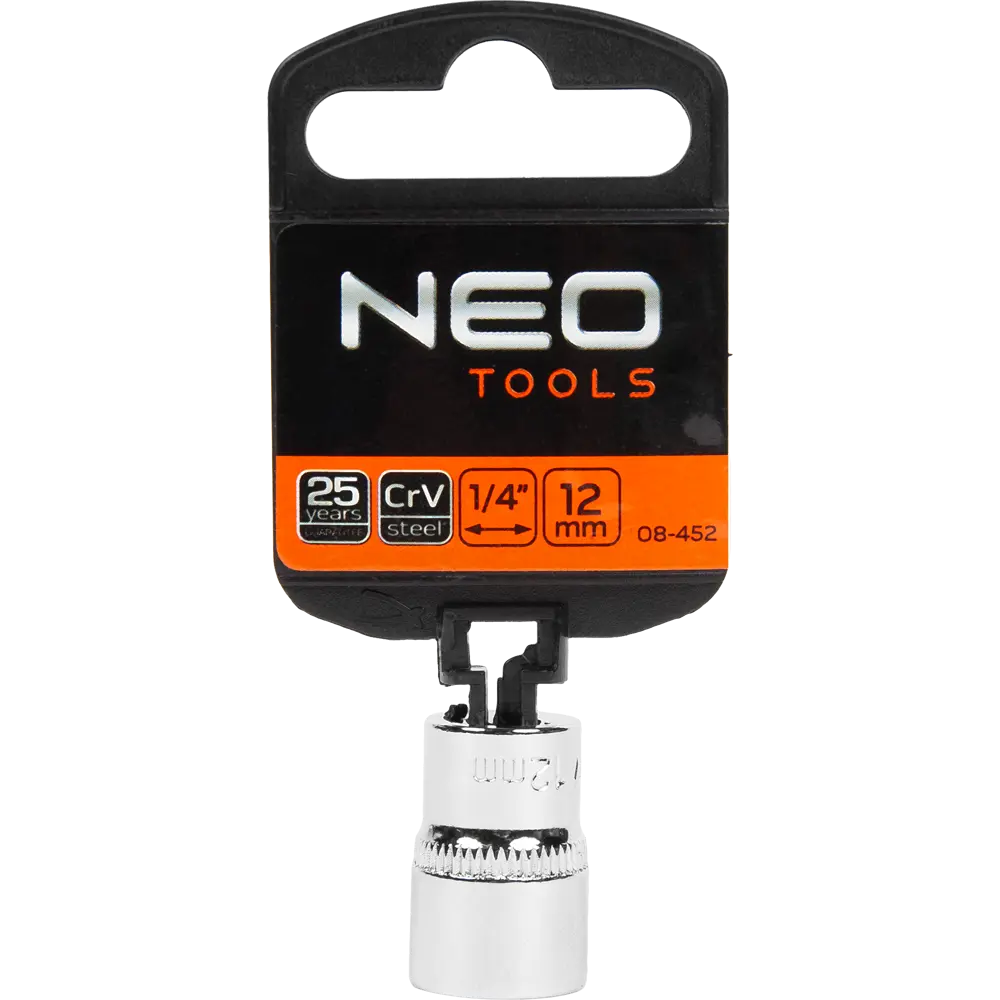 Торцевая головка Neo Tools, 1/4 дюйма, 12 мм 88287496 STLM-2132416 Santreyd  - Вид №2