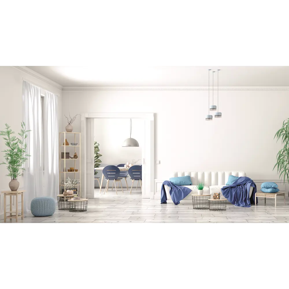 LUXENS Матовая краска для интенсивной эксплуатации - белая база А 1 л 84181010 STLM-0047056 - Вид №5