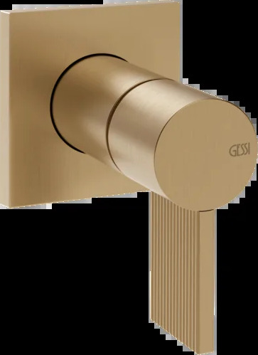 Отдельный контроль 73509 726 Gessi Inverso ТЕПЛАЯ БРОНЗА BR. PVD