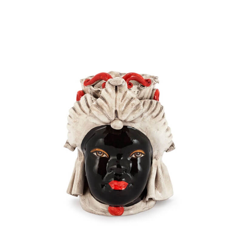 200941-80 ABHIKA ВАЗА MORO LADY МАЛЕНЬКАЯ BLUE  - Вид №4