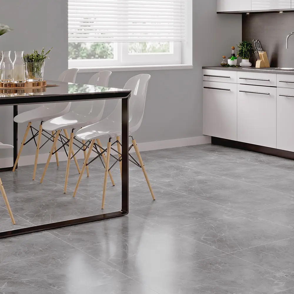 Grasaro Softmarble - керамогранит серый лаппатированный 60×60 см 87795395