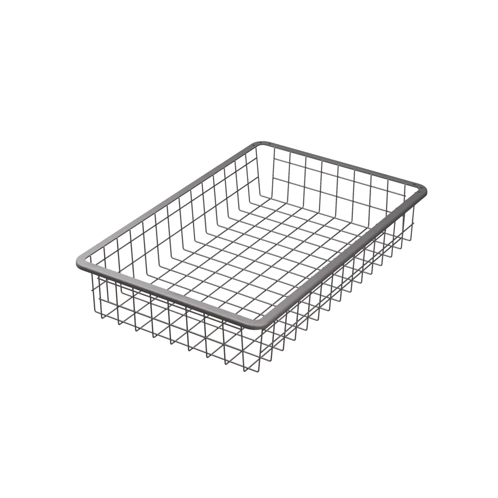 Корзина проволочная Лион 34.2x51.1x8.5 см цвет серый 89388141 STLM-2138556 Santreyd 