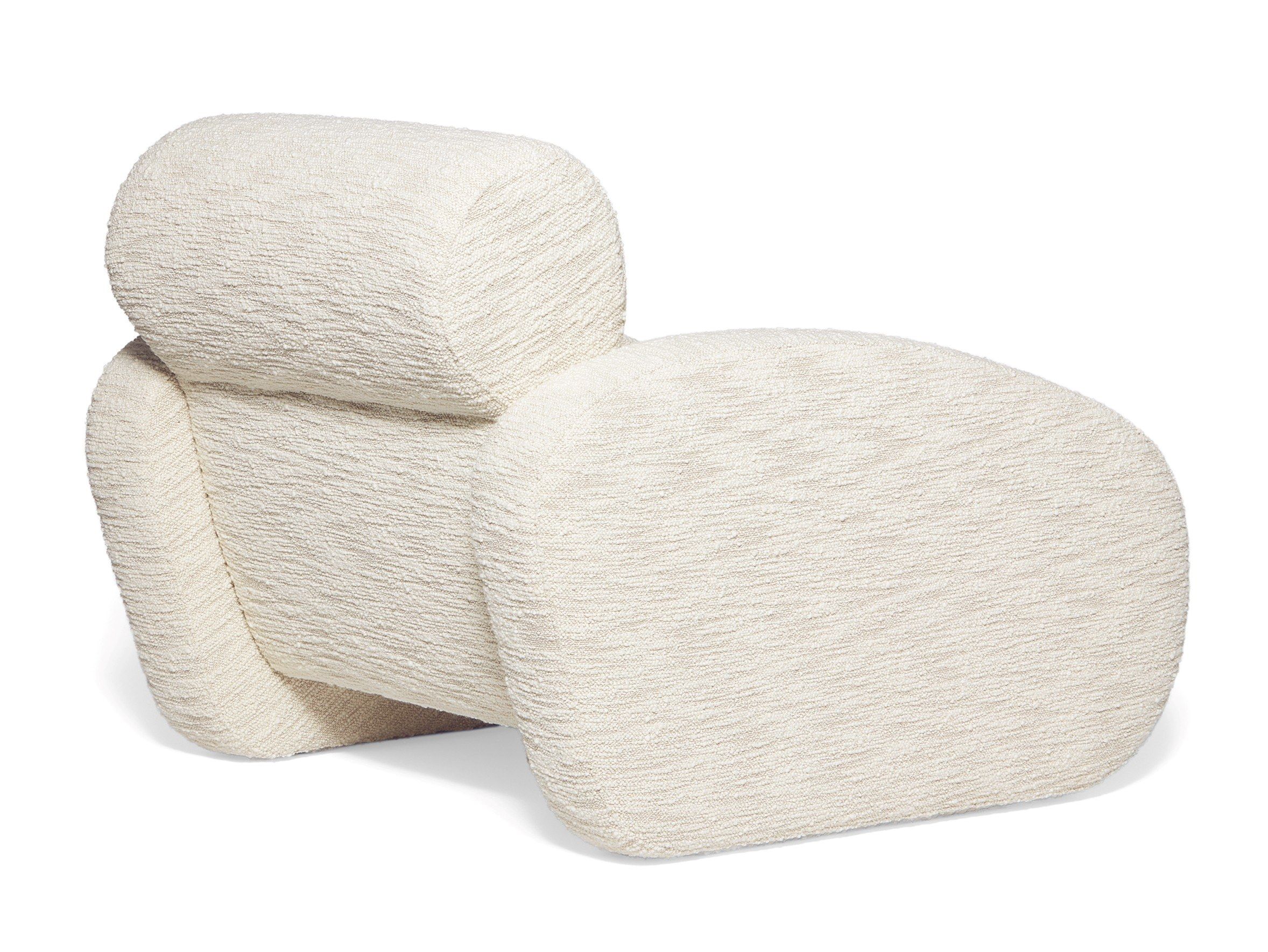 Тканевое кресло с подлокотниками Munna FRANK ARCH-00118990 - Вид №3