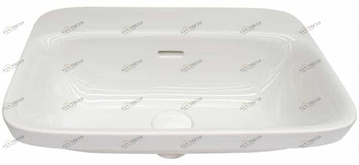 Du92ce030 Накладная раковина на столешницу  овальная GUGLIELMI 