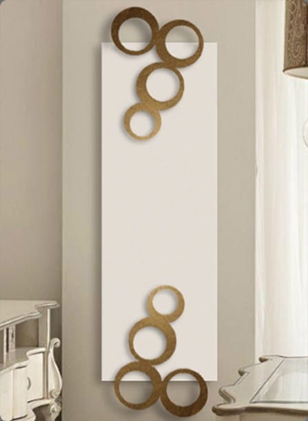 Алюминиевый полотенцесушитель Termo Design двойная пластина-сусальное золото ARCH-00136883 - Вид №22