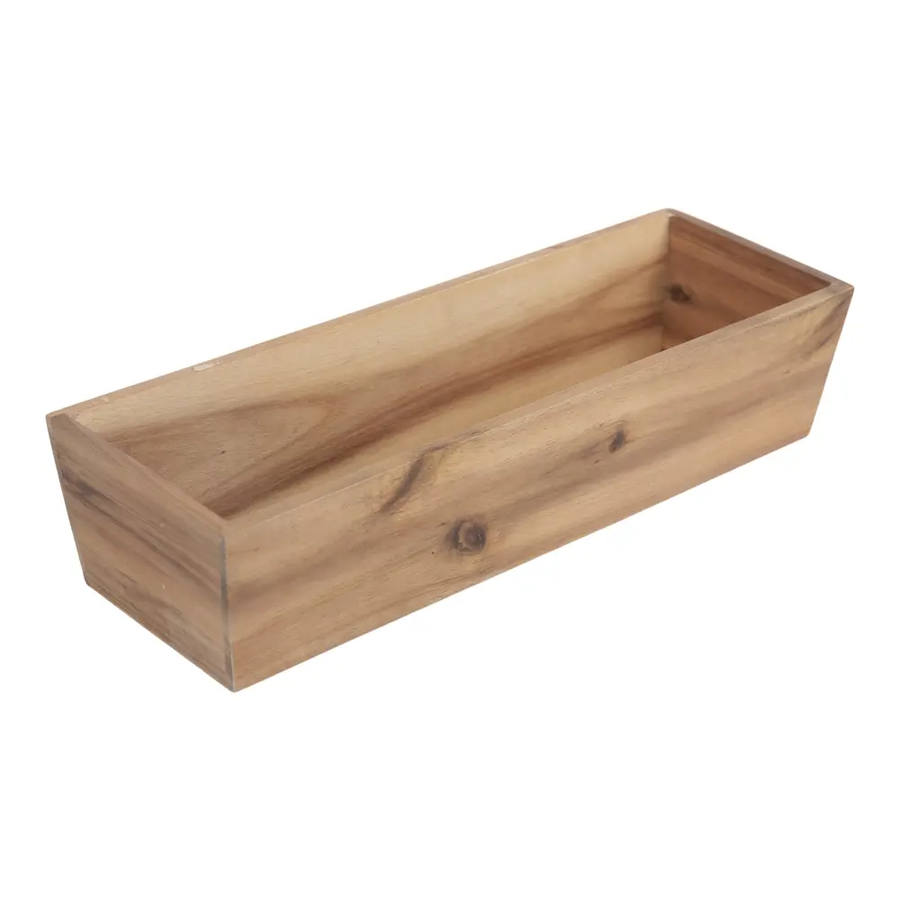 Контейнер Delinia ID 30x10x6.7 см дерево цвет коричневый 82056968 STLM-2152707 