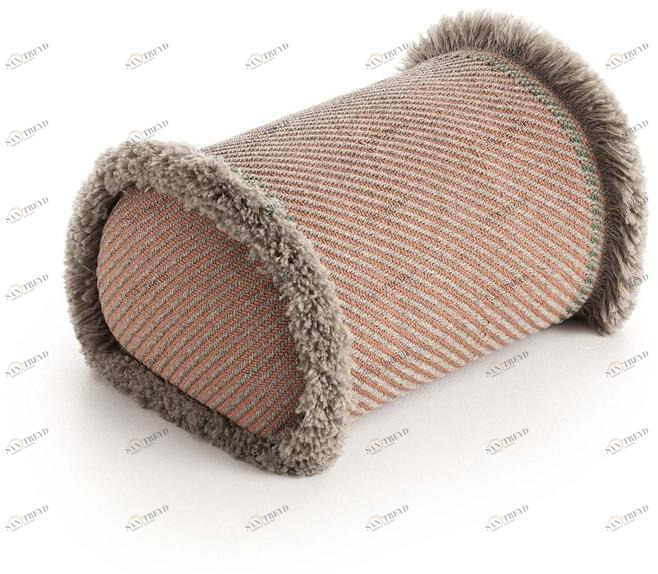 GAN Цилиндрическая подушка в полоску из полипропилена для улицы Garden layers sun-id-1431859