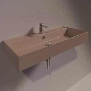 AG101MOKAMATT Подвесная раковина настенная прямоугольная Simas Agile