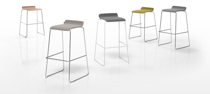 004658 Мягкий барный стул INCLASS Ginger Santreyd - Вид №5