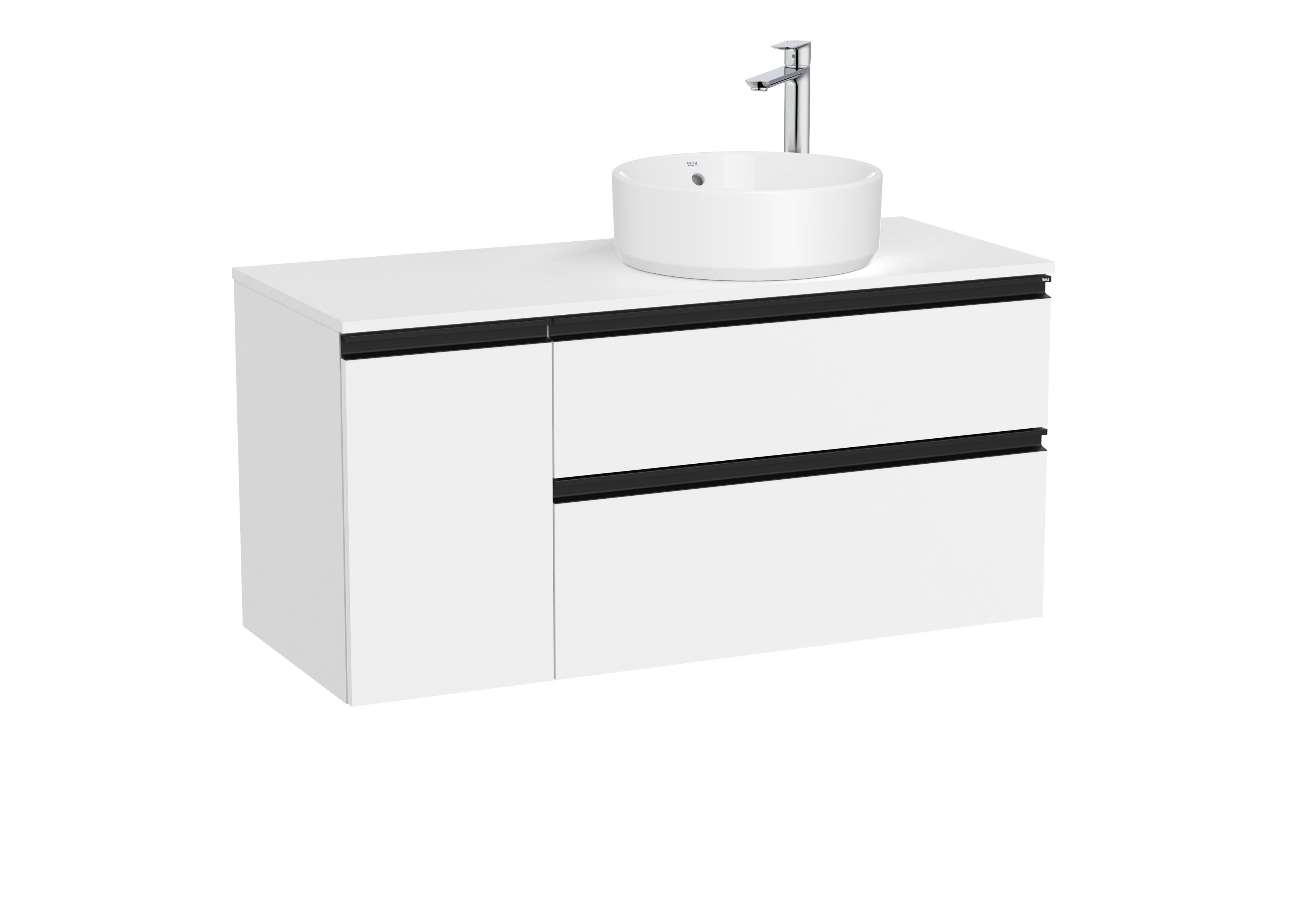 Деревянный умывальник с ящиками и дверцами Roca The Gap ARCH-00092385 - Вид №3