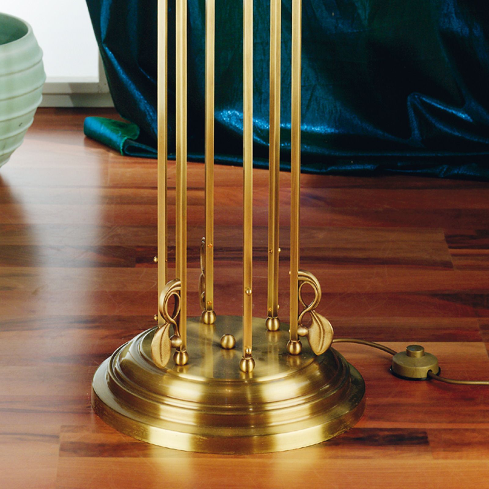 Торшер из латуни и стекла Orion ARCH-00078620 - Вид №3