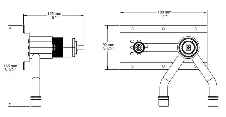 Встраиваемый корпус для смесителя BARIL ROU-8100-03 ARCH-00089883 - Вид №2