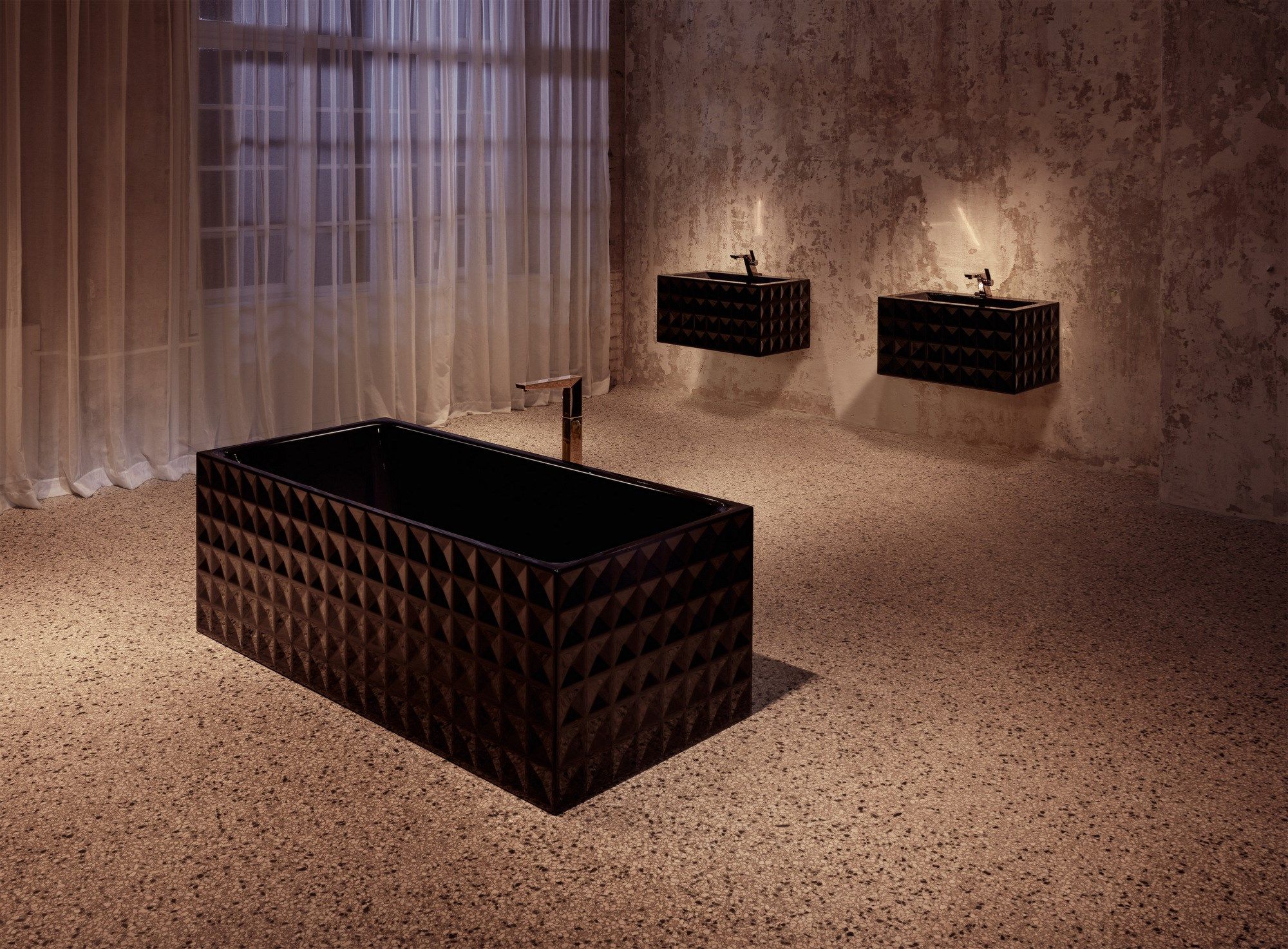 Прямоугольная эмалированная стальная ванна Bette BetteLoft Ornament ARCH-00024506 - Вид №2