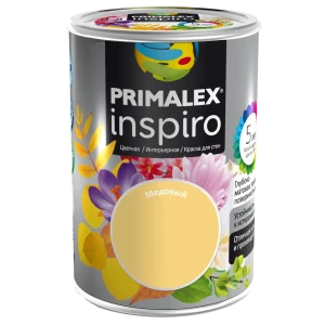 Краска для стен Primalex Inspiro цвет медовый 1 л