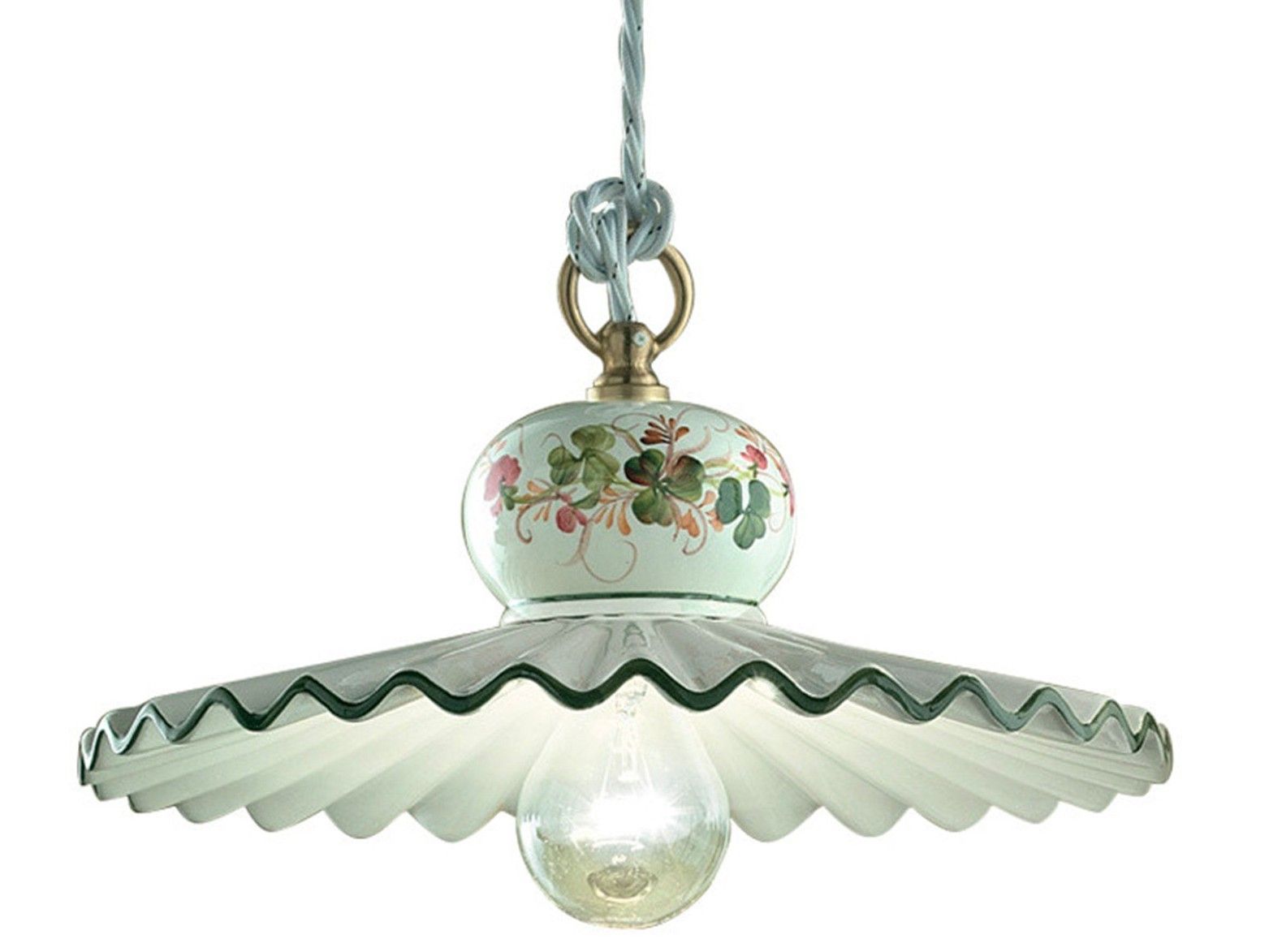 Классический стиль керамический подвесной светильник FERROLUCE Рим ARCH-00151448 - Вид №1