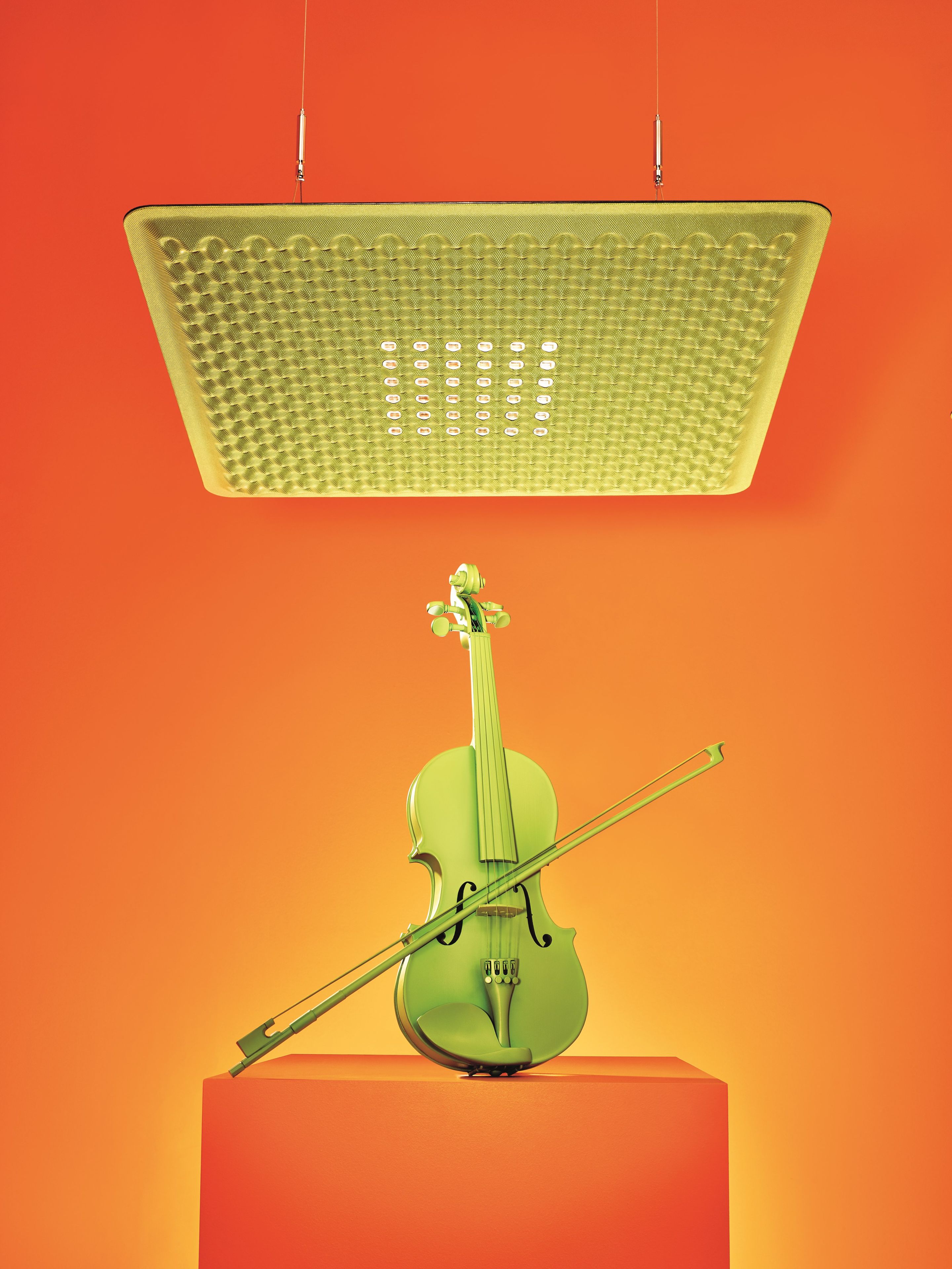 Акустическая подвесная панель / тканевая подвесная лампа Artemide Eggboard ARCH-00091720 - Вид №14