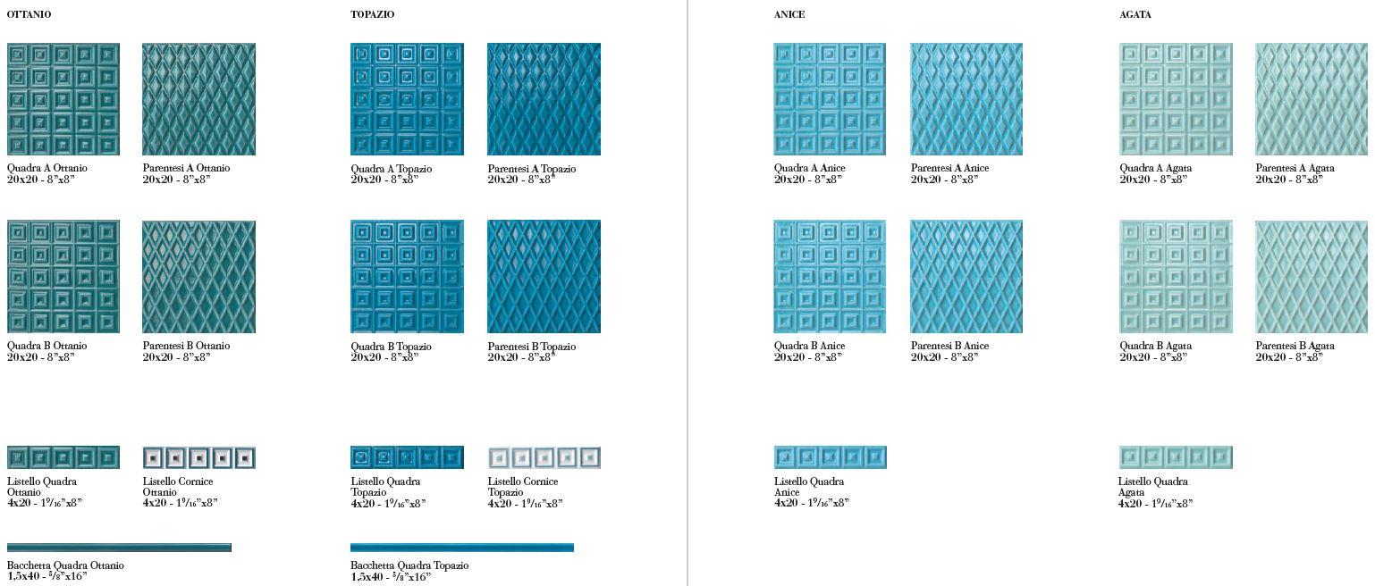 Cerasarda Белая керамическая трехмерная поверхностная плитка Parentesi quadra Https://www.cerasard - Вид №63