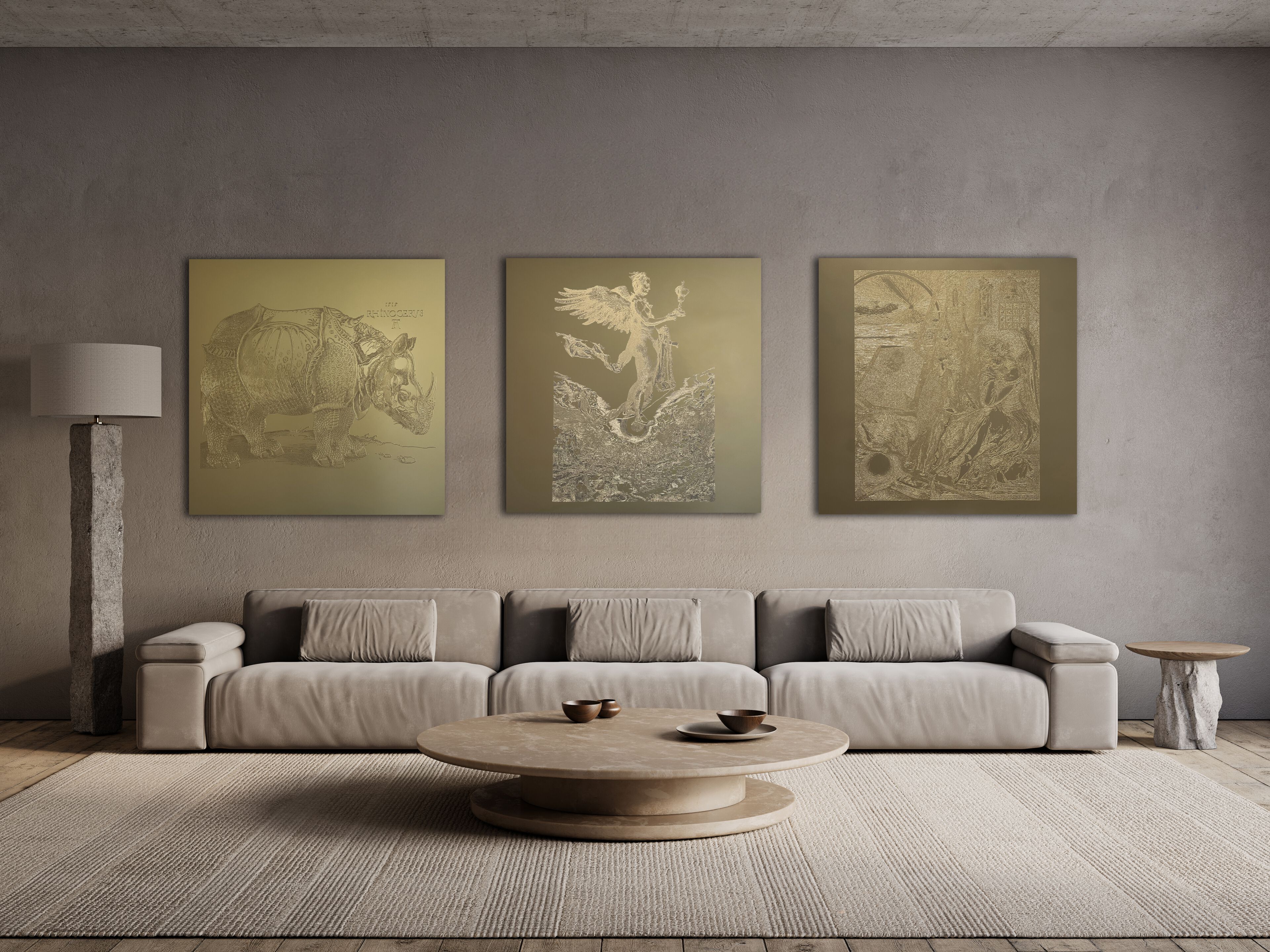 Алюминиевая гравюра на дереве Officinarkitettura® Дюрер ARCH-00011418 - Вид №6