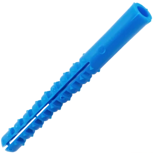 Дюбель с шипами для полнотелых материалов 12х120 мм полипропилен цвет синий 150 шт.