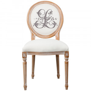 21080512 Стул «Монограмма буквы L» Object Desire Азбука мечты