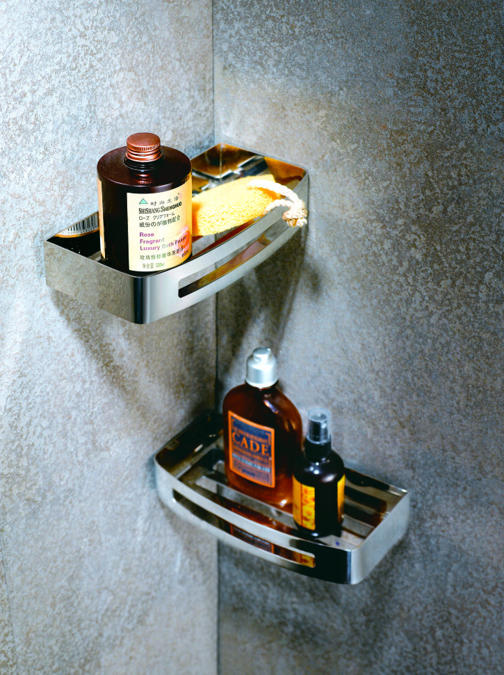 75160 Душевая полка подвесная цвет хром LANGBERGER VICO - Вид №2