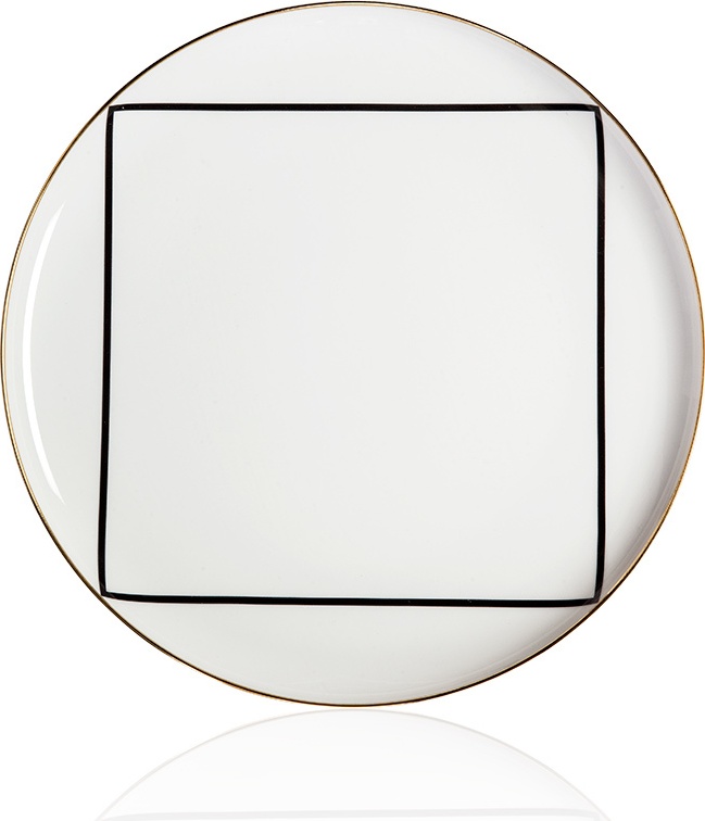 10564693 Sieger by Furstenberg Тарелка обеденная Sieger by Furstenberg "Мой фарфор! Золотой дворец" 29см Фарфор 