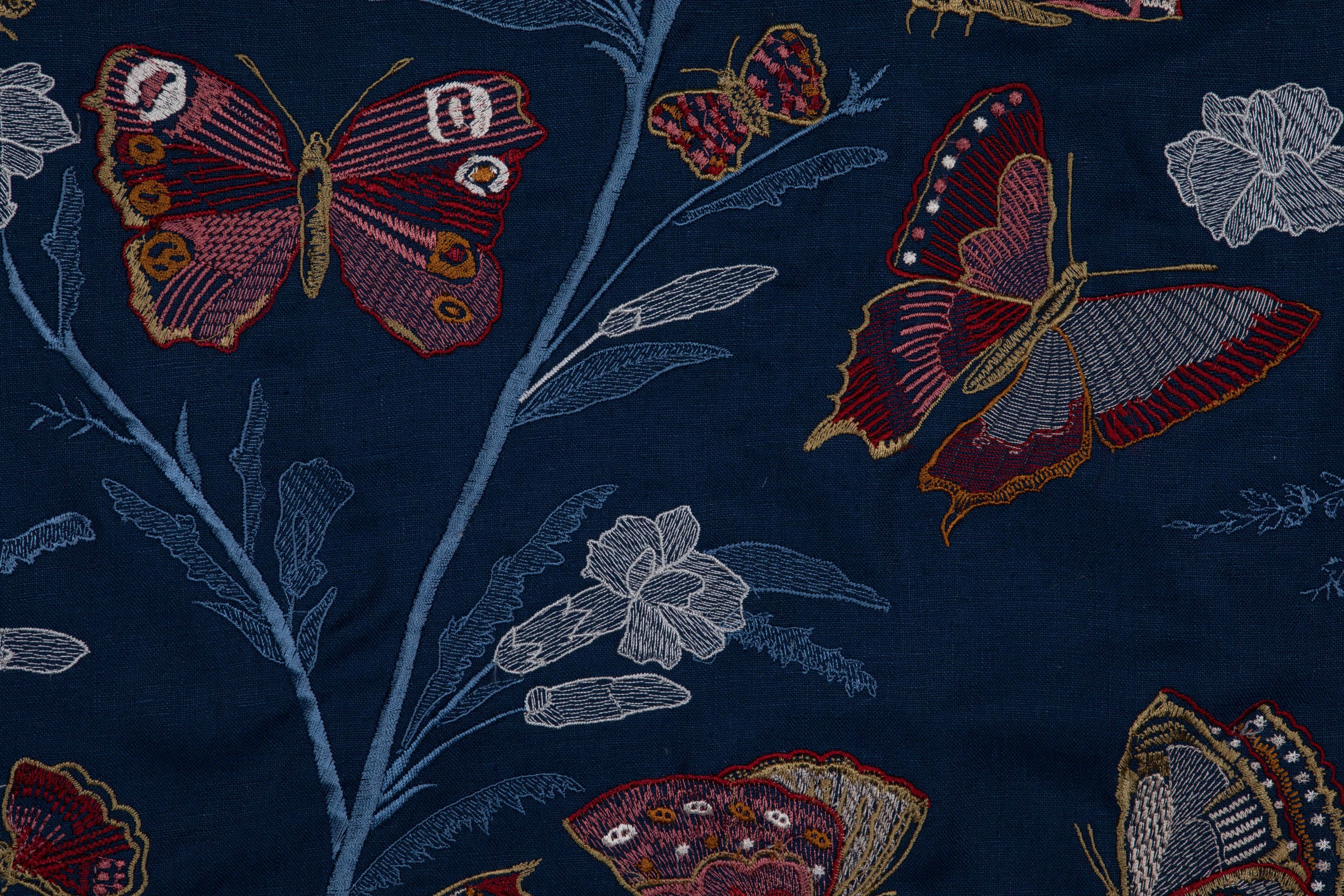 Льняная ткань для штор LELIEVRE Quenin-Belle Époque ARCH-00027639 - Вид №18