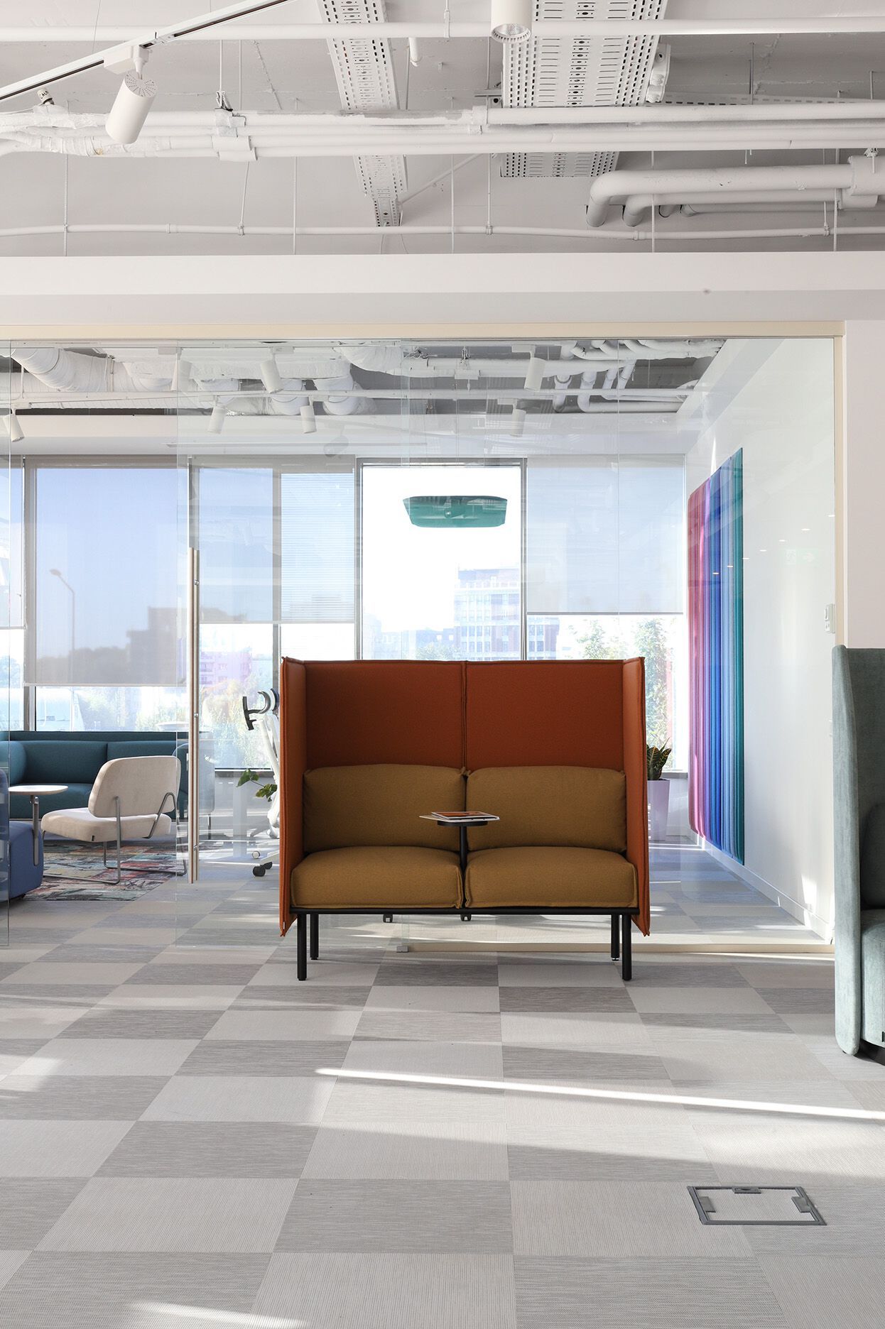 2-местный диван с высокой спинкой Askia Ripple ARCH-00149541 - Вид №1